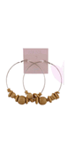 Pierced Earring ER0471 WOOD Pierced Earring ER0471 WOOD