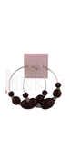 Pierced Earring ER0472 WOOD Pierced Earring ER0472 WOOD