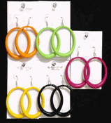 Pierced Earring 53267 Loop Color Pierced Earring 53267 Loop Color