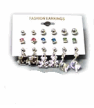 Pierced Earring 18 pair earring set Pierced Earring 18 pair earring set