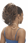 ISIS Synthetic Wrap-N-Tie Drawstring Ponytail Feva ISIS Synthetic Wrap-N-Tie Drawstring Ponytail Feva