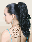Eve Synthetic Drawstring Ponytail HP-253 Eve Synthetic Drawstring Ponytail HP-253