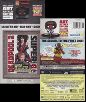 Deadpool 2 - 4K/Blu-Ray Art Attack Edition with Funko Pop! Keychain Deadpool 2 - 4K/Blu-Ray Art Attack Edition with Funko Pop! Keychain