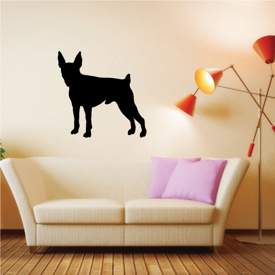 Curious Toy Fox Terrier Decal