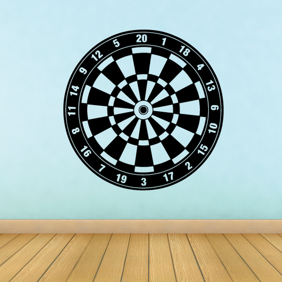 Dartboard Decal