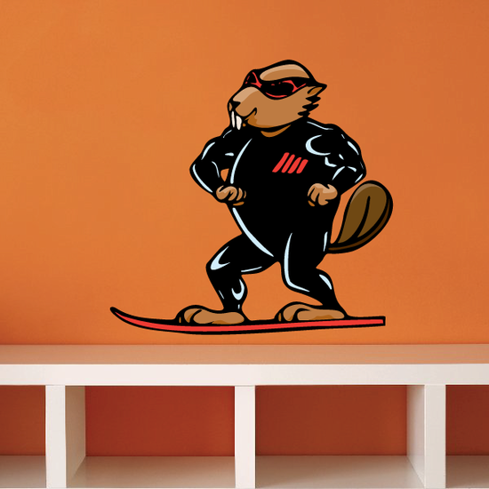 Snowboarding Wall Decal Vinyl Sticker Car Sticker Die Cut Sticker