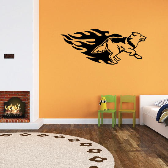 Blazing Trail Timber Wolf Decal