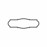 Single Line Frame Decals