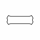 Single Line Frame Decals