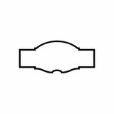 Single Line Frame Decals