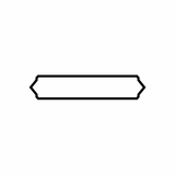 Single Line Frame Decals