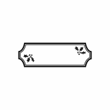 Single Line Frame Decals