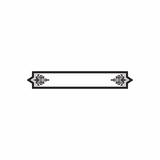 Single Line Frame Decals