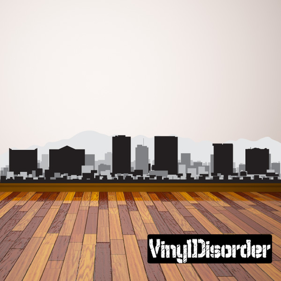 El Paso Texas Skyline Decal