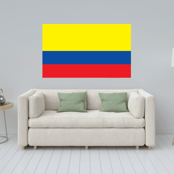 Colombia Flag Sticker
