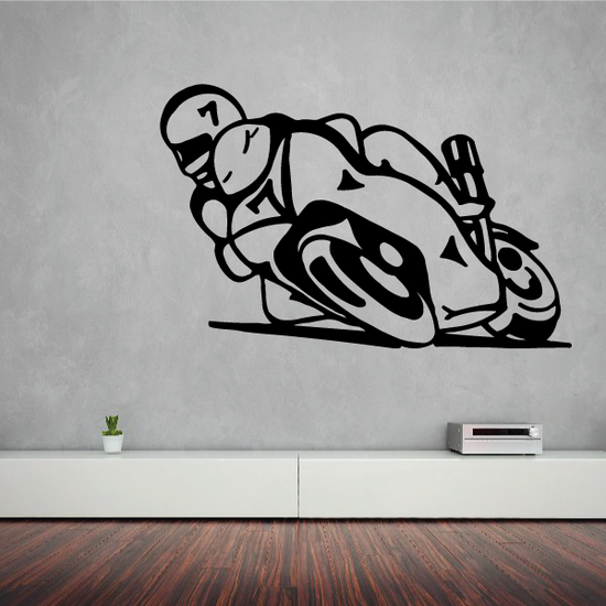 Sport Bike Racing Decal