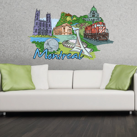 Montreal Sticker
