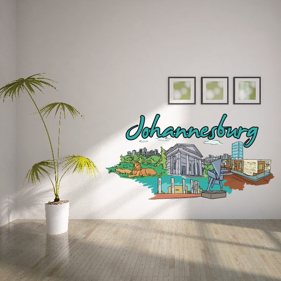 Johannesburg Sticker