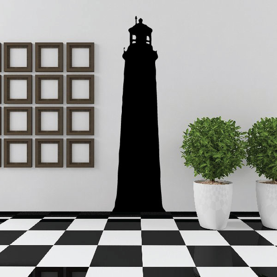 Tall Lighthouse Decal