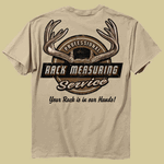 Buck Wear - Rack Measuring Service Tee Buck Wear - Rack Measuring Service Tee