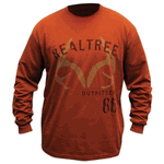 Realtree Outfitters Burnt Orange Logo Tee Realtree Outfitters Burnt Orange Logo Tee