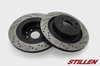 Stillen NIS3511XS Rear Cross Drilled & Slotted Brake Rotors 03-05 Infiniti G35 Stillen NIS3511XS Rear Cross Drilled & Slotted Brake Rotors 03-05 Infiniti G35