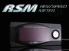 Apexi 405-A916 Rev Speed Meter GP Black Apexi 405-A916 Rev Speed Meter GP Black