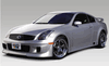 GREDDY 17020196 Gracer Aero Style Side Skirt Infiniti G35 (CPV35) GREDDY 17020196 Gracer Aero Style Side Skirt Infiniti G35 (CPV35)