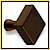 Colonial Bronze 121, Colonial Bronze 1 1/4" Square Knobs Colonial Bronze 121, Colonial Bronze 1 1/4" Square Knobs