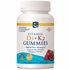 Nordic Naturals, Vitamin D3 + K2 Gummies - Pomegranate, 60 Gummies Nordic Naturals, Vitamin D3 + K2 Gummies - Pomegranate, 60 Gummies