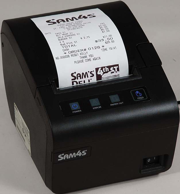 Ellix 30 Thermal Receipt Printer USB+Serial By SAM4s