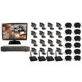 CS-16-GC-M 16CH DVR COMPLETE SYSTEM, 1TB HD 4 WIRELESS 12 WIRED WITH MONITOR By Armor CS-16-GC-M 16CH DVR COMPLETE SYSTEM, 1TB HD 4 WIRELESS 12 WIRED WITH MONITOR By Armor