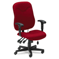 MLN9414AG2112 Comfort Series Executive Posture Chair, Burgundy Fabric By MAYLINE COMPANY MLN9414AG2112 Comfort Series Executive Posture Chair, Burgundy Fabric By MAYLINE COMPANY