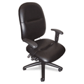 MLN2424AGBLT 24-Hour High-Performance Task Chair, Black Leather By MAYLINE COMPANY MLN2424AGBLT 24-Hour High-Performance Task Chair, Black Leather By MAYLINE COMPANY