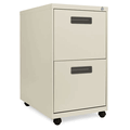 ALEPA542823PY Two-Drawer Mobile Pedestal File, 15-7/8w x 23-1/4d x 28-1/4h, Putty By ALERA ALEPA542823PY Two-Drawer Mobile Pedestal File, 15-7/8w x 23-1/4d x 28-1/4h, Putty By ALERA