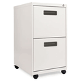 ALEPA542820LG Two-Drawer Mobile Pedestal File, 15-7/8w x 19-3/4d x 28-1/4h, Light Gray By ALERA ALEPA542820LG Two-Drawer Mobile Pedestal File, 15-7/8w x 19-3/4d x 28-1/4h, Light Gray By ALERA