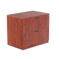 ALEVA513622MC Valencia Series Two-Drawer Lateral File, 34w x 22 3/4d x 29 1/2h, Medium Cherry By ALERA ALEVA513622MC Valencia Series Two-Drawer Lateral File, 34w x 22 3/4d x 29 1/2h, Medium Cherry By ALERA