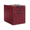 ALEVA552222MY Valencia Series 3/4 Box/File Pedestal, 15-5/8w x 20-1/2d x 19-1/4h, Mahogany By ALERA ALEVA552222MY Valencia Series 3/4 Box/File Pedestal, 15-5/8w x 20-1/2d x 19-1/4h, Mahogany By ALERA