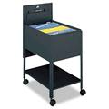 SAF5363BL Extra-Deep Locking Mobile Tub File, 16-1/2w x 24-3/4d x 28-1/4h, Black By SAFCO PRODUCTS SAF5363BL Extra-Deep Locking Mobile Tub File, 16-1/2w x 24-3/4d x 28-1/4h, Black By SAFCO PRODUCTS