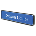 USS5597 Architectural Wall Sign, 1 3/4 x9, Radius Corners, Black By U. S. STAMP & SIGN USS5597 Architectural Wall Sign, 1 3/4 x9, Radius Corners, Black By U. S. STAMP & SIGN