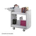 5332GR 2-Shelf Molded Book Cart By Safco 5332GR 2-Shelf Molded Book Cart By Safco