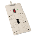 TRPTLP808TELTAA Protect It! Surge Supressor, 8 Outlets, 8ft Cord, 2160 Joules, TAA Compliant By TRIPPLITE TRPTLP808TELTAA Protect It! Surge Supressor, 8 Outlets, 8ft Cord, 2160 Joules, TAA Compliant By TRIPPLITE