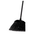 RCP637400BLA Lobby Pro Broom, Poly Bristles, 28" Metal Handle, Black By RUBBERMAID COMMERCIAL PROD. RCP637400BLA Lobby Pro Broom, Poly Bristles, 28" Metal Handle, Black By RUBBERMAID COMMERCIAL PROD.
