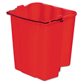 RCP9C74RED Dirty Water Bucket for Wavebrake Bucket/Wringer, 18-Quart, Red By RUBBERMAID COMMERCIAL PROD. RCP9C74RED Dirty Water Bucket for Wavebrake Bucket/Wringer, 18-Quart, Red By RUBBERMAID COMMERCIAL PROD.