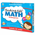 CDP140076 CenterSOLUTIONS Thinking Kids Math Cards, Kindergarten Level By CARSON-DELLOSA PUBLISHING CDP140076 CenterSOLUTIONS Thinking Kids Math Cards, Kindergarten Level By CARSON-DELLOSA PUBLISHING