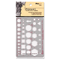 CHA1085I Templates, Geometric Shapes/Symbols, 3 1/2" x 7", Smoke By CHARTPAK/PICKETT CHA1085I Templates, Geometric Shapes/Symbols, 3 1/2" x 7", Smoke By CHARTPAK/PICKETT