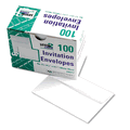 QUA36217 Greeting Card/Invitation Envelope, Contemporary, #5 1/2, White, 100/Box By QUALITY PARK PRODUCTS QUA36217 Greeting Card/Invitation Envelope, Contemporary, #5 1/2, White, 100/Box By QUALITY PARK PRODUCTS