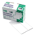 QUA36417 Greeting Card/Invitation Envelope, Contemporary, #6, White, 100/Box By QUALITY PARK PRODUCTS QUA36417 Greeting Card/Invitation Envelope, Contemporary, #6, White, 100/Box By QUALITY PARK PRODUCTS