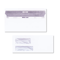 QUA67529 Reveal-N-Seal Double Window Invoice Envelope, Self-Adhesive, White, 500/Box By QUALITY PARK PRODUCTS QUA67529 Reveal-N-Seal Double Window Invoice Envelope, Self-Adhesive, White, 500/Box By QUALITY PARK PRODUCTS