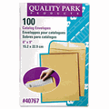 QUA40767 Catalog Envelope, 6 x 9, Light Brown, 100/Box By QUALITY PARK PRODUCTS QUA40767 Catalog Envelope, 6 x 9, Light Brown, 100/Box By QUALITY PARK PRODUCTS